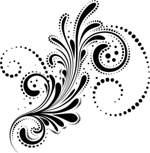 #Naklejka ścienna Ornament 122