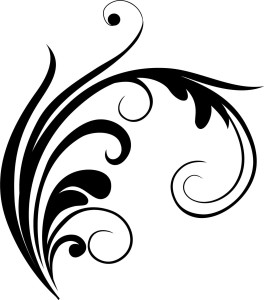 #Naklejka ścieenna Ornament 55