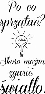 #Napis na ścianę 79