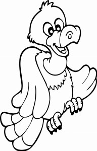 #Naklejka na ścianę dla dzieci Ptak 76