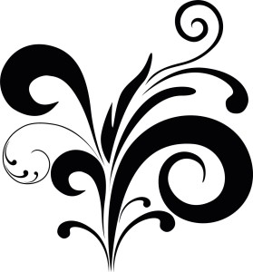 #Naklejka na ścianę Ornament 115