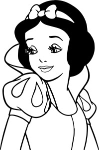 #Naklejka na ścianę Królewna Śnieżka 164