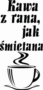 #Napis na ścianę do kuchni 59