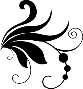 #Naklejka na ścianę Ornament 57