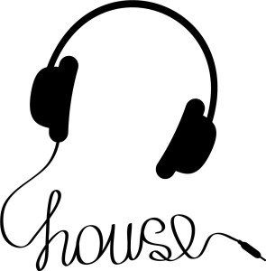 #Naklejka na ścianę Słuchawki 6