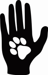 #Naklejka na ścianę Psia Łapa 76