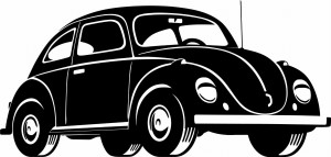 Naklejka na ścianę Volkswagen Garbus 30