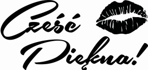 #Napis na ścianę 16