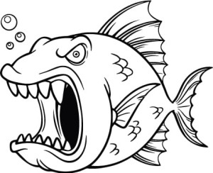 #Naklejka na auto Ryba 67