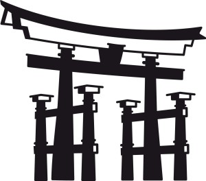 #Naklejka ścienna Japońska świątynia 6