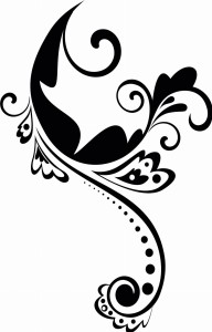 #Naklejka na ścianę Ornamenty 51