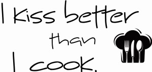 #Naklejka na ścianę z napisem do kuchni 92