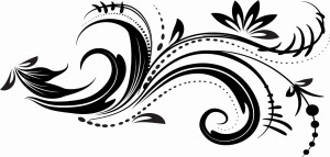 #Naklejka na ścianę Ornament 13