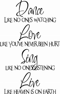 #Naklejka ścienna z napisem po angielsku 181