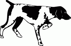 #Naklejka ścienna Pies 57