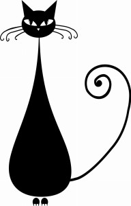 #Naklejka na ścianę Kot 35