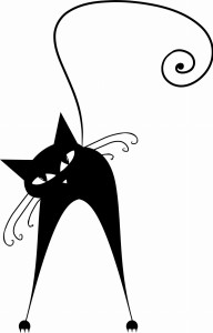 #Naklejka na ścianę Kot 30