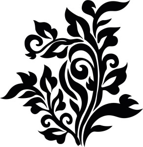 #Naklejka ścienna Ornament 42