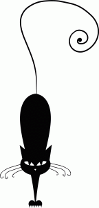 #Naklejka na ścianę Kot 35