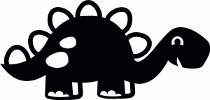 #Naklejka ścienna dla dzieci Dinozaur 4