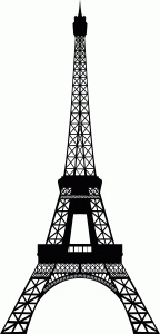 #Naklejka ścienna Wieża Eiffla 28