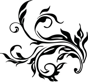 #Naklejka ścienna Ornament 38