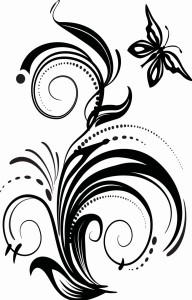 #Naklejka na ścianę Ornament 3