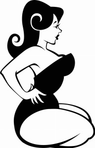 Naklejka ścienna Pin-up Girl 36