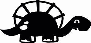 #Naklejka na ścianę dla dzieci Dinozaur 6