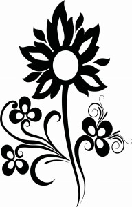 #Naklejka na ścianę Ornament 7