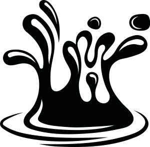 Naklejka na ścianę Plusk wody 39