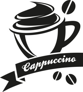 #Naklejki na ścianę do kuchni Cappuccino