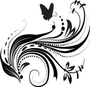 #Naklejka ścienna Ornament 4