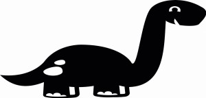 #Naklejka na ścianę dla dzieci Dinozaur 11