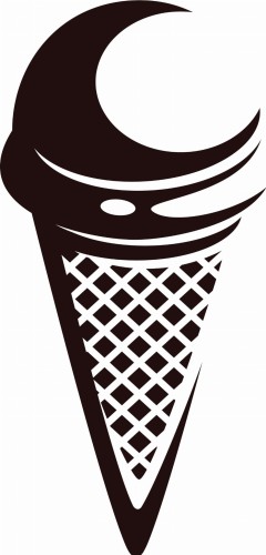 Naklejka ścienna z motywem deseru idealna do cukierni i lodziarni