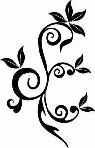 #Naklejka na ścianę Ornament 30