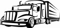 Naklejka ścienna ciężarówka USA – potęga amerykańskiego trucka w ruchu