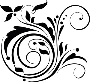 #Naklejka na ścianę Ornament 66