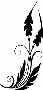 #Naklejka ścienna Ornament 55