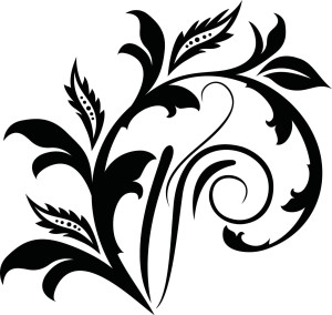 #Naklejka ścienna Ornament 107