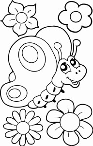 #Naklejka na ścianę dla dzieci Motyl 61