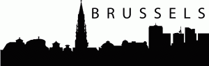 #Naklejka ścienna Bruksela 2