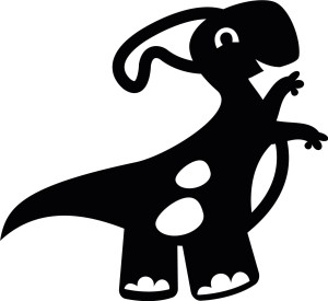 #Naklejka na ścianę dla dzieci Dinozaur 5