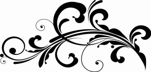 #Naklejka na ścianę Ornament 33