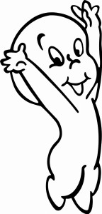 #Naklejka ścienna dla dzieci Duszek 28