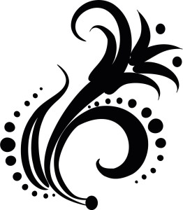 #Naklejka na ścianę Ornament 7