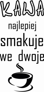 #Napis na ścianę do kuchni 12