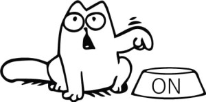 #Naklejka na auto Kot ON 76