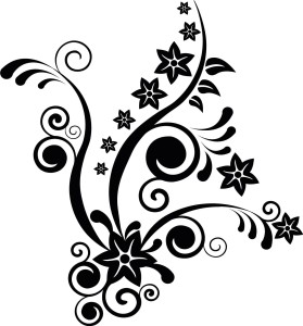 #Naklejki na ścianę Ornamenty 40