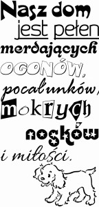 #Napis na ścianę 87